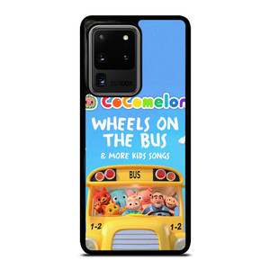 COCOMELON WHEELS ON THE BUS CARTOON Samsung Galaxy S20 Ultra Case Cover COCOMELON WHEELS ON THE BUS CARTOON Samsung Galaxy S20 Ultra Case Cover