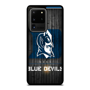 DUKE BLUE DEVILS BASKETBALL WOODEN LOGO Samsung Galaxy S20 Ultra Case Cover