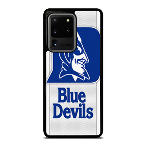 DUKE BLUE DEVILS WHITE EMBLEM Samsung Galaxy S20 Ultra Case Cover