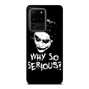 JOKER WHY SO SERIOUS ILLUSTRATION ART Samsung Galaxy S20 Ultra Case Cover
