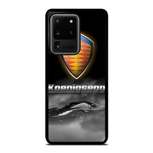 KOENIGSEGG SUPERCAR BLACK EMBLEM Samsung Galaxy S20 Ultra Case Cover