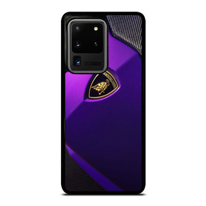 LAMBORGHINI PURPLE CARBON EMBLEM Samsung Galaxy S20 Ultra Case Cover