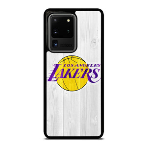 LOS ANGELES LAKERS WHITE WOOD Samsung Galaxy S20 Ultra Case Cover