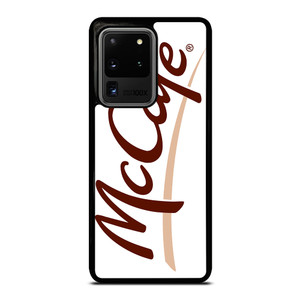 MCDONALD MCCAFE LOGO WHITE Samsung Galaxy S20 Ultra Case Cover