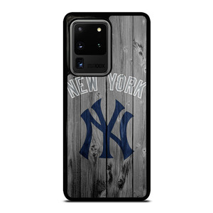 NEW YORK YANKEES WOODEN LOGO Samsung Galaxy S20 Ultra Case Cover NEW YORK YANKEES WOODEN LOGO Samsung Galaxy S20 Ultra Case Cover