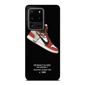 NIKE AIR JORDAN 1 OFF WHITE Samsung Galaxy S20 Ultra Case Cover NIKE AIR JORDAN 1 OFF WHITE Samsung Galaxy S20 Ultra Case Cover