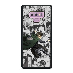 LEVI ACKERMAN ATTACK ON TITANS MANGA COLLAGE Samsung Galaxy Note 9 Case Cover LEVI ACKERMAN ATTACK ON TITANS MANGA COLLAGE Samsung Galaxy Note 9 Case Cover