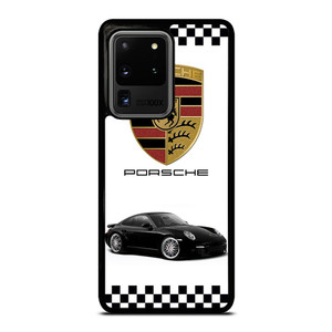 PORSCHE 911 CHECKERED EMBLEM Samsung Galaxy S20 Ultra Case Cover PORSCHE 911 CHECKERED EMBLEM Samsung Galaxy S20 Ultra Case Cover