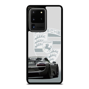 PORSCHE STUTTGART 918 SPYDER POSTER WHITE Samsung Galaxy S20 Ultra Case Cover
