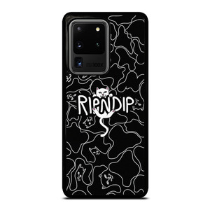 RIPNDIP BLACK DOODLE LOGO Samsung Galaxy S20 Ultra Case Cover