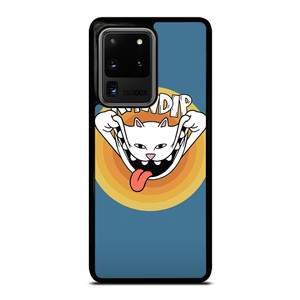 RIPNDIP THE CAT CARTOON Samsung Galaxy S20 Ultra Case Cover