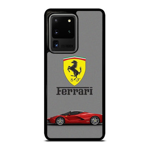 SCUDERIA FERRARI LOGO SUPER CAR RED Samsung Galaxy S20 Ultra Case Cover