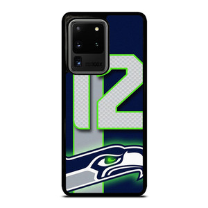SEATTLE SEAHAWKS NFL 12 MAN LOGO Samsung Galaxy S20 Ultra Case Cover SEATTLE SEAHAWKS NFL 12 MAN LOGO Samsung Galaxy S20 Ultra Case Cover