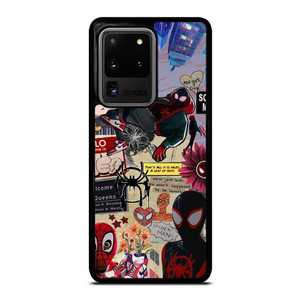 SPIDERMAN INTO THE SPIDER VERSE COLLAGE Samsung Galaxy S20 Ultra Case Cover