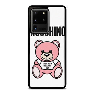 THIS IS NOT MOSCHINO TOY BEAR PINK Samsung Galaxy S20 Ultra Case Cover THIS IS NOT MOSCHINO TOY BEAR PINK Samsung Galaxy S20 Ultra Case Cover