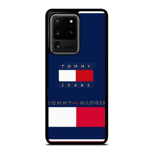 TOMMY HILFIGER JEANS LABEL Samsung Galaxy S20 Ultra Case Cover TOMMY HILFIGER JEANS LABEL Samsung Galaxy S20 Ultra Case Cover