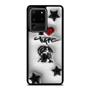 TUPAC SHAKUR RAPPER PLASTIC ART Samsung Galaxy S20 Ultra Case Cover