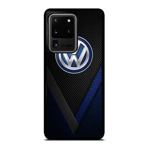 VW VOLKSWAGEN BLUE CARBON EMBLEM Samsung Galaxy S20 Ultra Case Cover