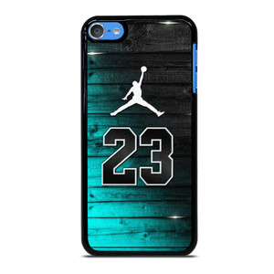 AIR JORDAN WOOD BLUE LOGO iPod 7 Case Cover AIR JORDAN WOOD BLUE LOGO iPod 7 Case Cover