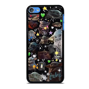 BABY YODA STAR WARS COLLAGE 2 iPod 7 Case Cover BABY YODA STAR WARS COLLAGE 2 iPod 7 Case Cover