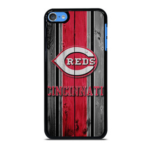 CINCINNATI REDS WOOD LOGO iPod 7 Case Cover CINCINNATI REDS WOOD LOGO iPod 7 Case Cover