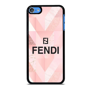 FENDI ROMA PINK TAPESTRY LOGO iPod 7 Case Cover FENDI ROMA PINK TAPESTRY LOGO iPod 7 Case Cover