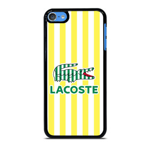 LACOSTE YELLOW STRIPE iPod 7 Case Cover LACOSTE YELLOW STRIPE iPod 7 Case Cover