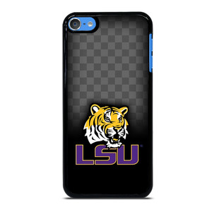 LSU TIGERS FOOTBALL CHECKERBOARD LOGO iPod 7 Case Cover LSU TIGERS FOOTBALL CHECKERBOARD LOGO iPod 7 Case Cover