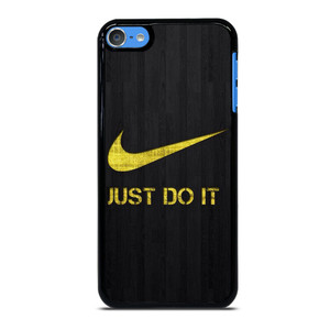 NIKE JUST DO IT WOOD LOGO YELLOW iPod 7 Case Cover NIKE JUST DO IT WOOD LOGO YELLOW iPod 7 Case Cover
