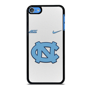 NORTH CAROLINA TAR HEELS WHITE CARBON iPod 7 Case Cover