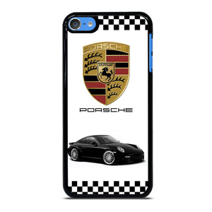 PORSCHE 911 CHECKERED EMBLEM iPod 7 Case Cover PORSCHE 911 CHECKERED EMBLEM iPod 7 Case Cover