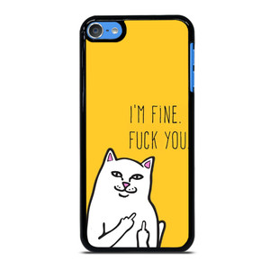 RIPNDIP CAT FUCK YOU iPod 7 Case Cover RIPNDIP CAT FUCK YOU iPod 7 Case Cover