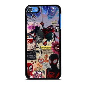 SPIDERMAN INTO THE SPIDER VERSE COLLAGE iPod 7 Case Cover SPIDERMAN INTO THE SPIDER VERSE COLLAGE iPod 7 Case Cover