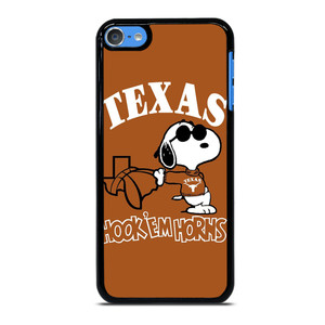 TEXAS LONGHORNS SNOOPY CARTOON iPod 7 Case Cover TEXAS LONGHORNS SNOOPY CARTOON iPod 7 Case Cover