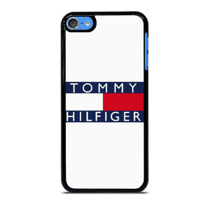 TOMMY HILFIGER WHITE LOGO iPod 7 Case Cover
