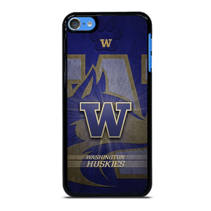 WASHINGTON HUSKIES LOGO METAL iPod 7 Case Cover