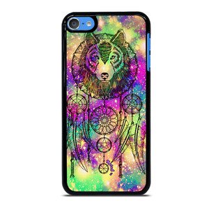 WHITE WOLF DREAMCATCHER TIE DIE iPod 7 Case Cover