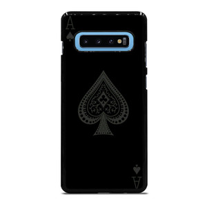 ACE OF SPADES ALL BLACK ICON Samsung Galaxy S10 Plus Case Cover