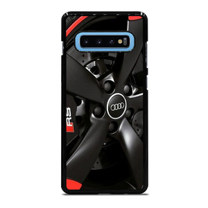AUDI RS BLACK RED WHEEL Samsung Galaxy S10 Plus Case Cover