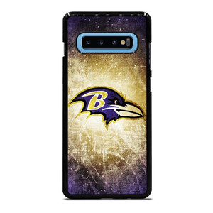 BALTIMORE RAVENS NFL METAL LOGO Samsung Galaxy S10 Plus Case Cover