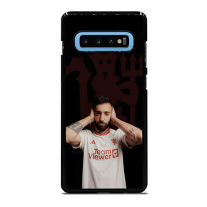 BRUNO FERNANDES MANCHESTER UNITED RED DEVILS Samsung Galaxy S10 Plus Case Cover