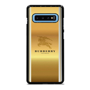BURBERRY LONDON GOLD LOGO Samsung Galaxy S10 Plus Case Cover