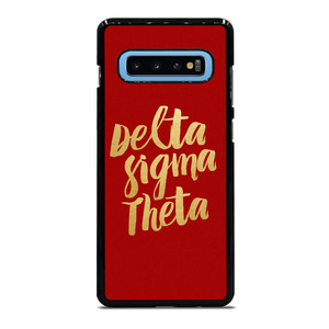 DELTA SIGMA THETA RED Samsung Galaxy S10 Plus Case Cover