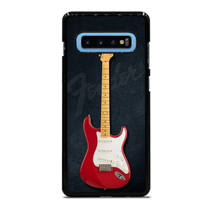 FENDER GUITAR RED Samsung Galaxy S10 Plus Case Cover