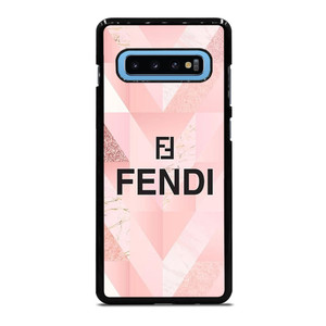 FENDI ROMA PINK TAPESTRY LOGO Samsung Galaxy S10 Plus Case Cover FENDI ROMA PINK TAPESTRY LOGO Samsung Galaxy S10 Plus Case Cover