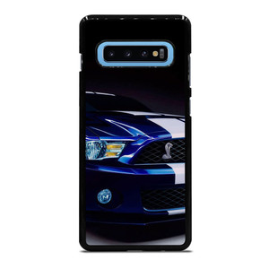 FORD MUSTANG SHELBY BLUE GRILL Samsung Galaxy S10 Plus Case Cover