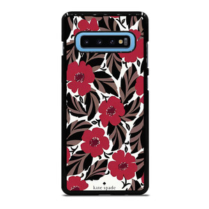 KATE SPADE NEW YORK FLORAL RED Samsung Galaxy S10 Plus Case Cover
