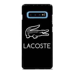 LACOSTE BLACK LINE ART LOGO Samsung Galaxy S10 Plus Case Cover LACOSTE BLACK LINE ART LOGO Samsung Galaxy S10 Plus Case Cover