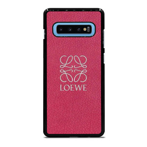 LOEWE LEATHER PINK Samsung Galaxy S10 Plus Case Cover