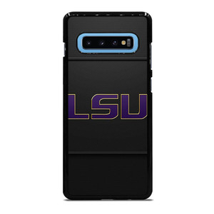 LSU TIGERS FOOTBALL CARBON LOGO Samsung Galaxy S10 Plus Case Cover LSU TIGERS FOOTBALL CARBON LOGO Samsung Galaxy S10 Plus Case Cover